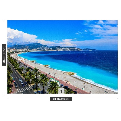 Carta da parati Bella spiaggia francese