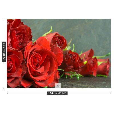 Carta da parati Rose rosse