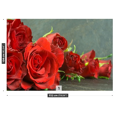 Carta da parati Rose rosse