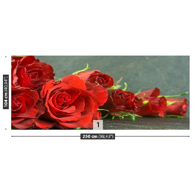 Carta da parati Rose rosse