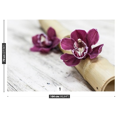 Carta da parati Legno di orchidea