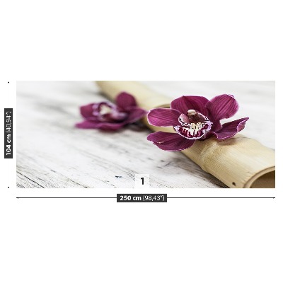 Carta da parati Legno di orchidea