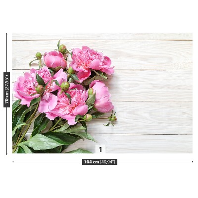 Carta da parati Peonies Bouquet