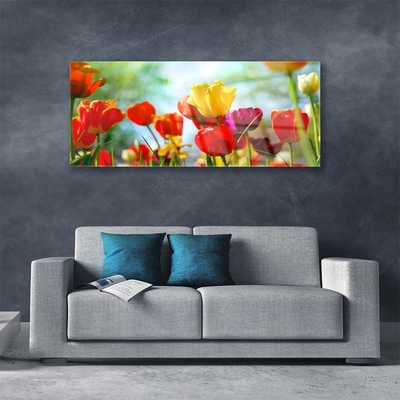 Quadro acrilico Fiori Sul Muro