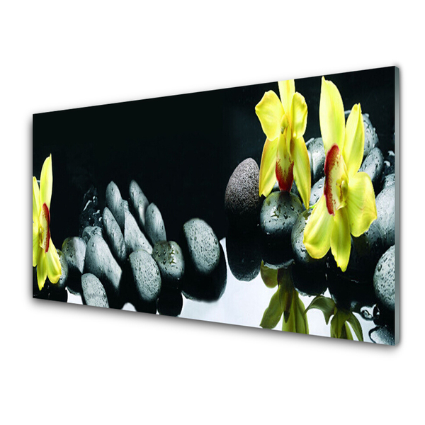 Quadro acrilico Fiore di orchidea