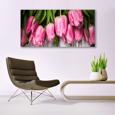 Quadro acrilico Tulipani Sul Muro