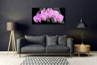 Quadro vetro acrilico Fiori Sul Muro