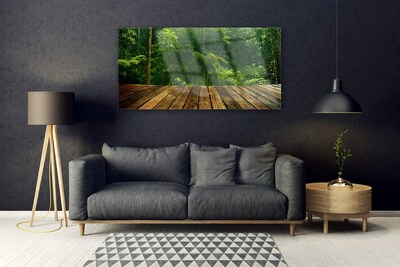 Quadro acrilico Pianta della natura della foresta