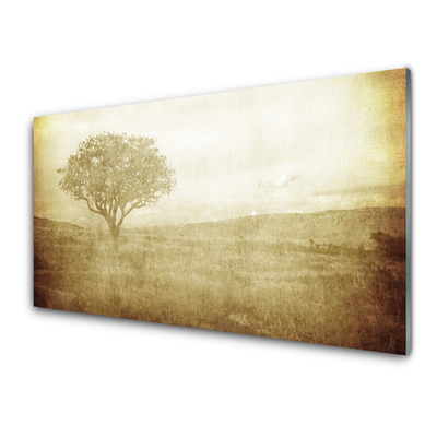 Quadro acrilico Albero della natura