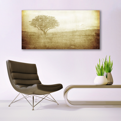 Quadro acrilico Albero della natura