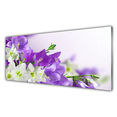 Quadro in vetro acrilico I fiori della pianta