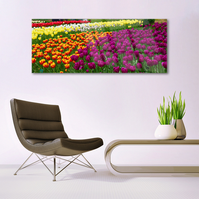 Quadro acrilico Fiori di tulipani