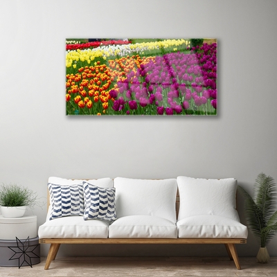 Quadro acrilico Fiori di tulipani