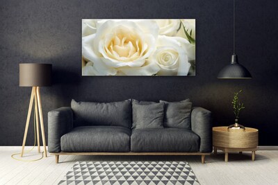 Quadro in vetro acrilico Fiori di rose