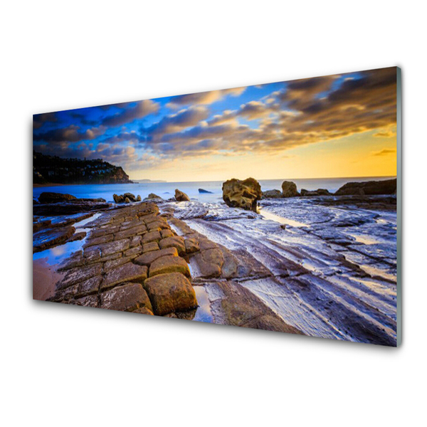 Quadro acrilico Paesaggio da spiaggia