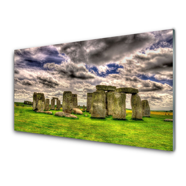 Quadro acrilico Paesaggio di Stonehenge