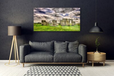 Quadro acrilico Paesaggio di Stonehenge