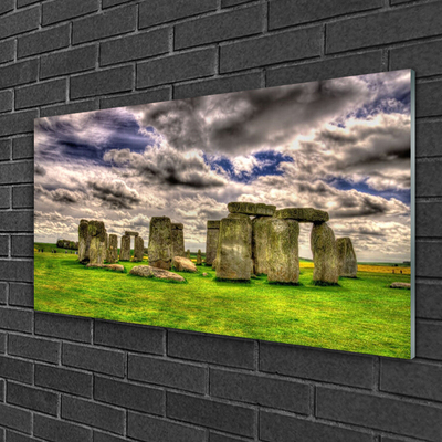 Quadro acrilico Paesaggio di Stonehenge