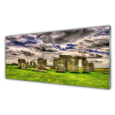 Quadro acrilico Paesaggio di Stonehenge