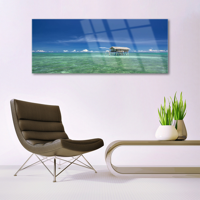 Quadro vetro acrilico Paesaggio marino