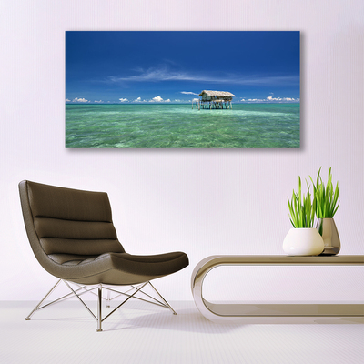 Quadro vetro acrilico Paesaggio marino