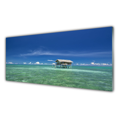 Quadro vetro acrilico Paesaggio marino