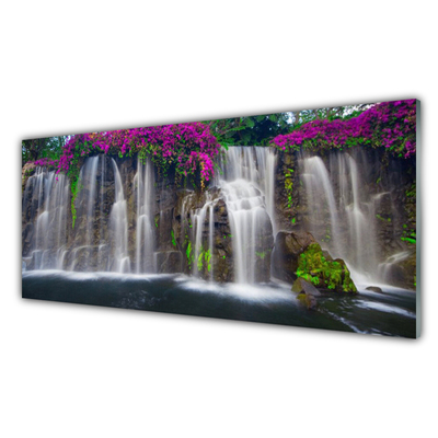 Quadro acrilico Cascata della natura