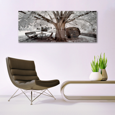 Quadro acrilico Albero della natura