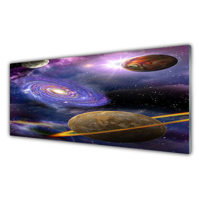 Quadro acrilico Pianeta Universo