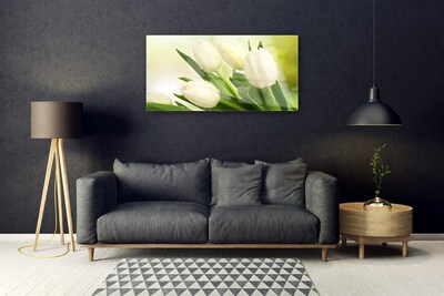Quadro acrilico Tulipani, fiori, piante