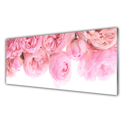 Quadro acrilico Rose, fiori, piante