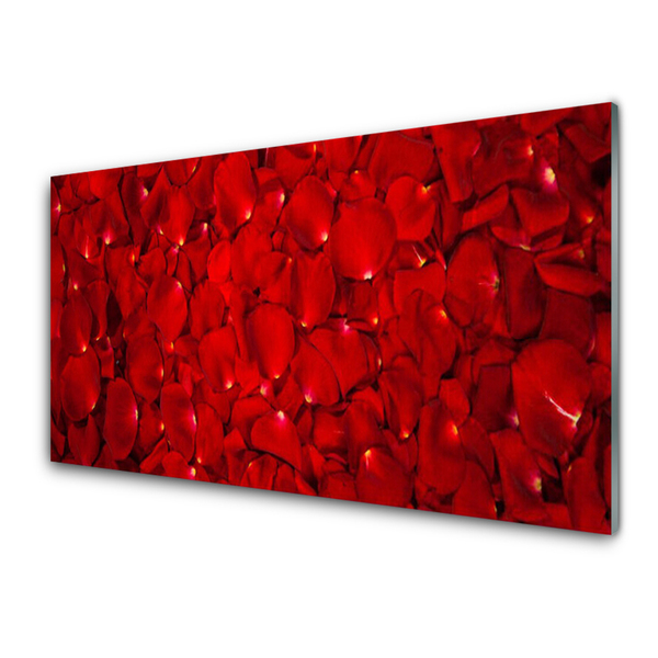 Quadro acrilico I petali della pianta La natura
