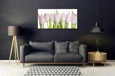 Quadro acrilico Tulipani, fiori, piante