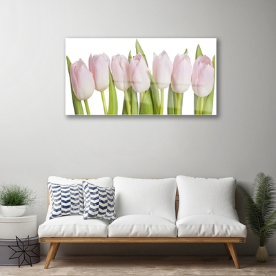 Quadro acrilico Tulipani, fiori, piante