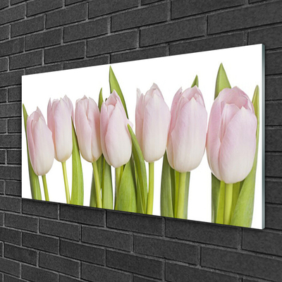 Quadro acrilico Tulipani, fiori, piante