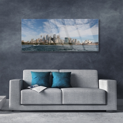 Quadro acrilico Sea City Case Sydney