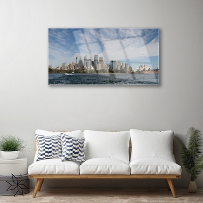 Quadro acrilico Sea City Case Sydney