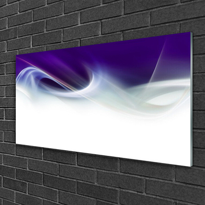 Quadro in vetro acrilico Grafica di astrazione