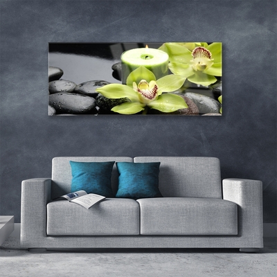 Quadro acrilico Fiori di orchidea