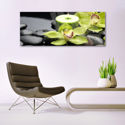 Quadro acrilico Fiori di orchidea