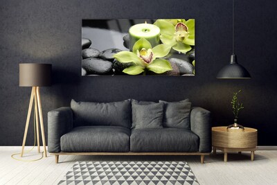 Quadro acrilico Fiori di orchidea