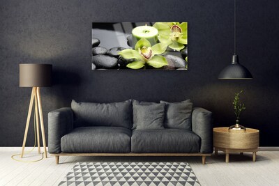 Quadro acrilico Fiori di orchidea