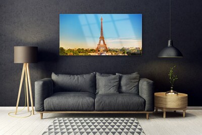 Quadro acrilico Città di Parigi della Torre Eiffel