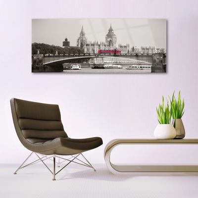 Quadro in vetro acrilico Ponte del Big Ben di Londra