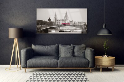 Quadro in vetro acrilico Ponte del Big Ben di Londra