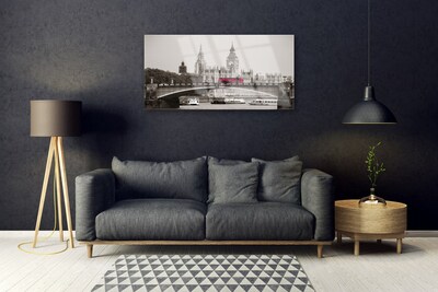 Quadro in vetro acrilico Ponte del Big Ben di Londra