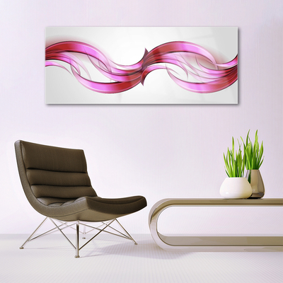 Quadro su vetro acrilico Astrazione Onde Arte Arte