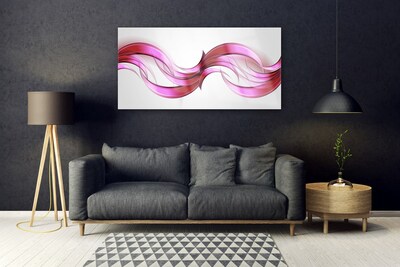 Quadro su vetro acrilico Astrazione Onde Arte Arte