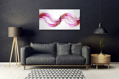 Quadro su vetro acrilico Astrazione Onde Arte Arte