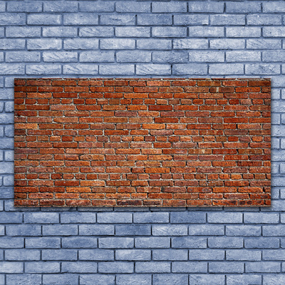 Quadro acrilico Muro Di Mattoni Sul Muro Di Mattoni